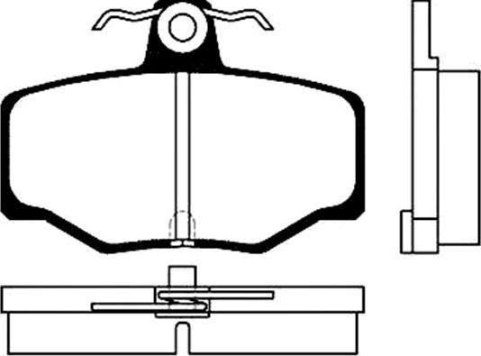 Kavo Parts BP-6547 - Jarrupala, levyjarru inparts.fi