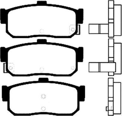 Magneti Marelli 363700203028 - Jarrupala, levyjarru inparts.fi