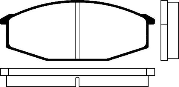 Kavo Parts BP-6500 - Jarrupala, levyjarru inparts.fi