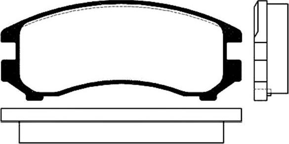 Kavo Parts BP-6511 - Jarrupala, levyjarru inparts.fi