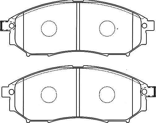 Kavo Parts BP-6583 - Jarrupala, levyjarru inparts.fi