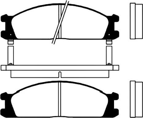 Kavo Parts BP-6520 - Jarrupala, levyjarru inparts.fi