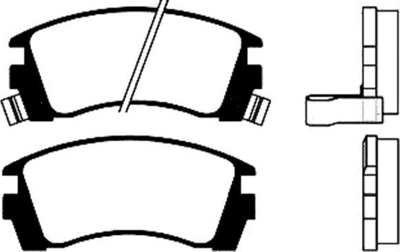 Kavo Parts BP-6523 - Jarrupala, levyjarru inparts.fi