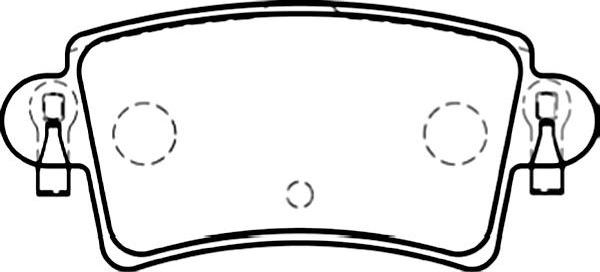 Kavo Parts BP-6576 - Jarrupala, levyjarru inparts.fi