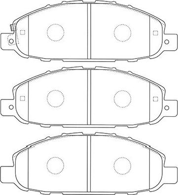 Kavo Parts BP-6611 - Jarrupala, levyjarru inparts.fi