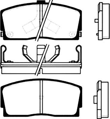 Kavo Parts BP-1503 - Jarrupala, levyjarru inparts.fi