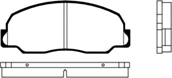 Kavo Parts BP-1502 - Jarrupala, levyjarru inparts.fi