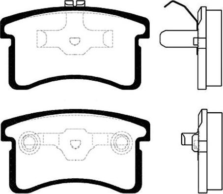 Magneti Marelli 363700203088 - Jarrupala, levyjarru inparts.fi