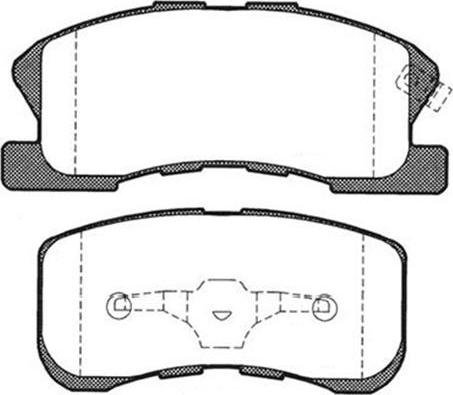 Kavo Parts BP-1510 - Jarrupala, levyjarru inparts.fi