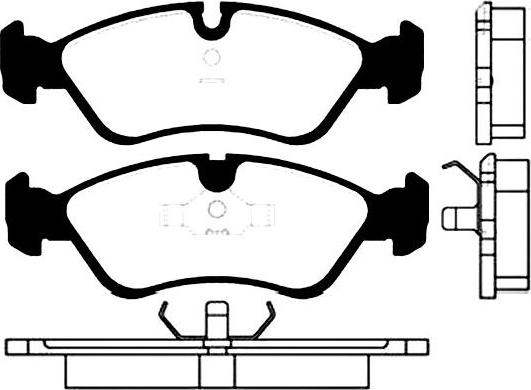 Kavo Parts BP-1001 - Jarrupala, levyjarru inparts.fi