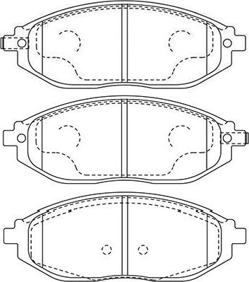 Kavo Parts BP-1016 - Jarrupala, levyjarru inparts.fi