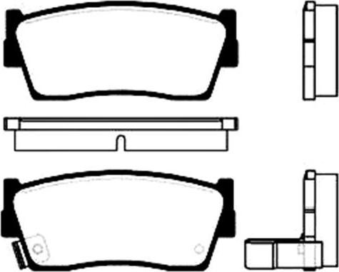 Kavo Parts BP-8505 - Jarrupala, levyjarru inparts.fi