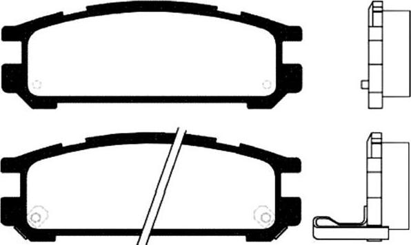 Triscan 1100-0986TB2645 - Jarrupala, levyjarru inparts.fi