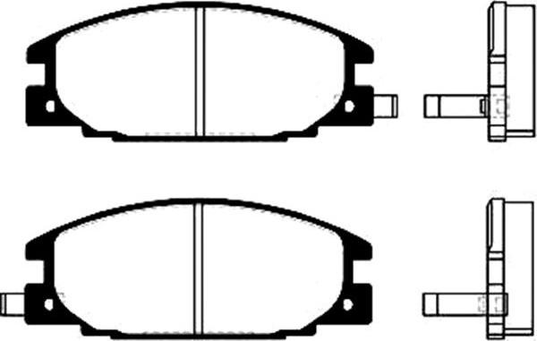 Kavo Parts BP-3500 - Jarrupala, levyjarru inparts.fi