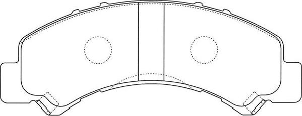 Kavo Parts BP-3516 - Jarrupala, levyjarru inparts.fi