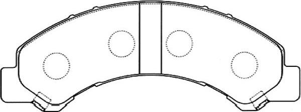 Kavo Parts BP-3513 - Jarrupala, levyjarru inparts.fi