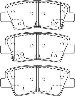 Sangsin Brake GP1407 - Jarrupala, levyjarru inparts.fi