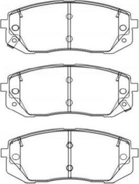 Kavo Parts BP-3056 - Jarrupala, levyjarru inparts.fi