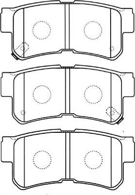 Kavo Parts BP-3019 - Jarrupala, levyjarru inparts.fi