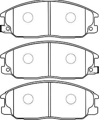 Kavo Parts BP-3028 - Jarrupala, levyjarru inparts.fi