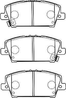 Kavo Parts BP-2050 - Jarrupala, levyjarru inparts.fi