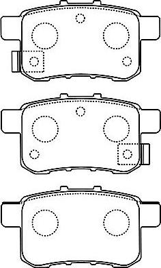 Kavo Parts BP-2057 - Jarrupala, levyjarru inparts.fi