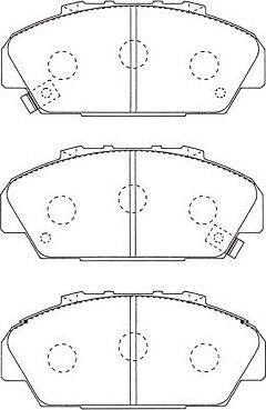 Kavo Parts BP-2018 - Jarrupala, levyjarru inparts.fi