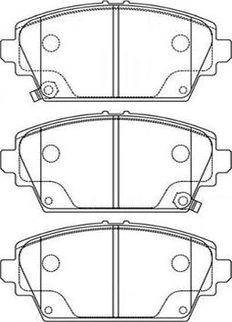 Kavo Parts BP-2036 - Jarrupala, levyjarru inparts.fi