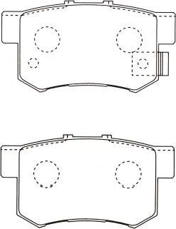 Kavo Parts BP-2032 - Jarrupala, levyjarru inparts.fi