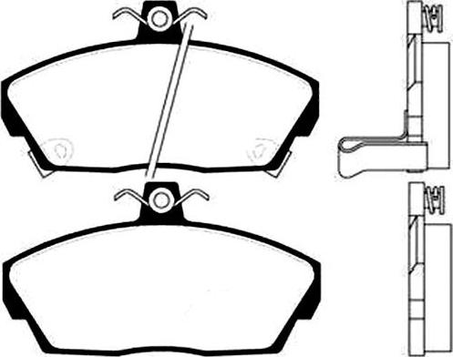 Kavo Parts BP-2025 - Jarrupala, levyjarru inparts.fi