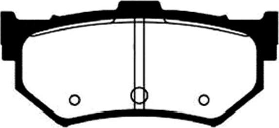 Kavo Parts BP-2026 - Jarrupala, levyjarru inparts.fi