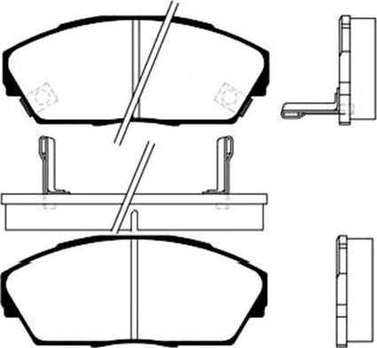 Kavo Parts BP-2021 - Jarrupala, levyjarru inparts.fi