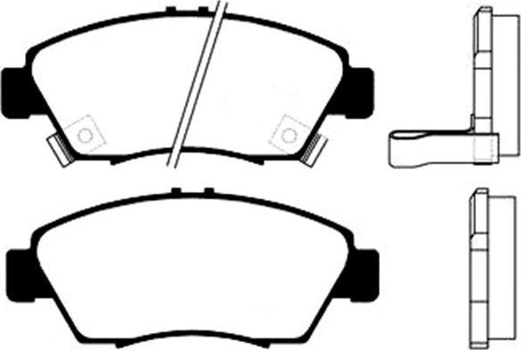 Kavo Parts BP-2022 - Jarrupala, levyjarru inparts.fi