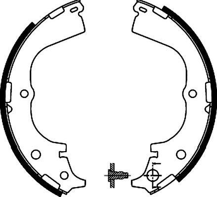 Kavo Parts BS-9919 - Jarrukenkäsarja inparts.fi