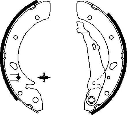 Kavo Parts BS-9915 - Jarrukenkäsarja inparts.fi