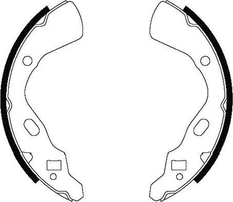 Kavo Parts BS-4400 - Jarrukenkäsarja inparts.fi