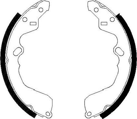 Kavo Parts BS-4403 - Jarrukenkäsarja inparts.fi