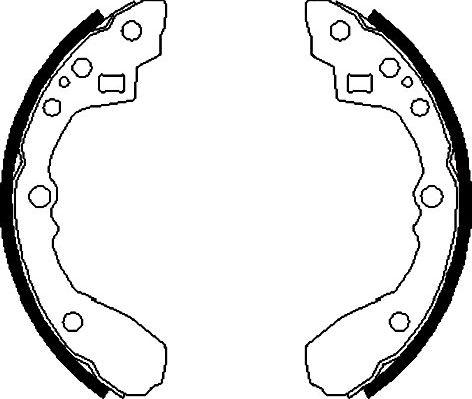 Kavo Parts BS-5405 - Jarrukenkäsarja inparts.fi