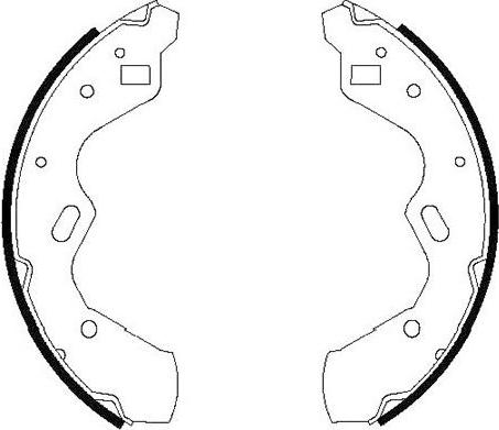 Kavo Parts BS-5419 - Jarrukenkäsarja inparts.fi