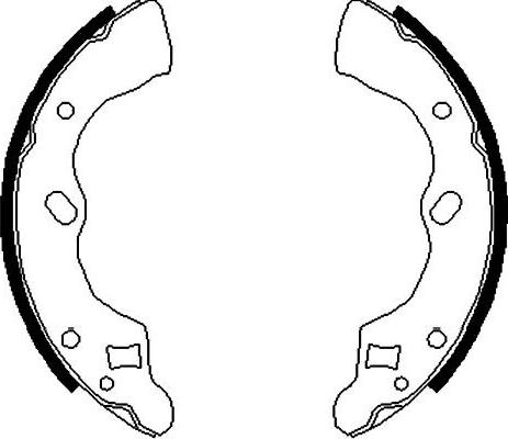 Kavo Parts BS-5415 - Jarrukenkäsarja inparts.fi