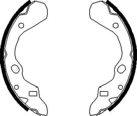 Kavo Parts BS-5413 - Jarrukenkäsarja inparts.fi