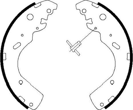 Kavo Parts BS-5420 - Jarrukenkäsarja inparts.fi