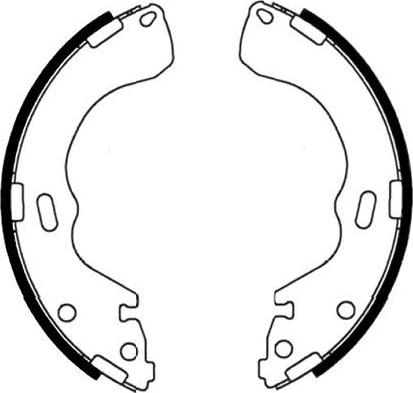 Kavo Parts KBS-5425 - Jarrukenkäsarja inparts.fi