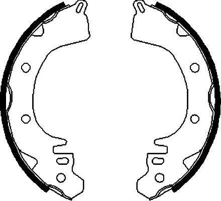 Kavo Parts BS-6405 - Jarrukenkäsarja inparts.fi