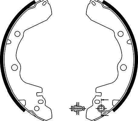 Kavo Parts BS-6416 - Jarrukenkäsarja inparts.fi