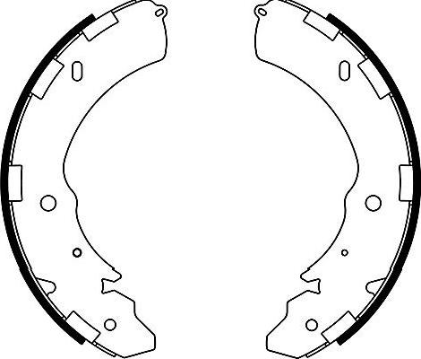 Kavo Parts BS-6418 - Jarrukenkäsarja inparts.fi