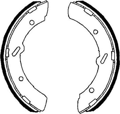 Kavo Parts KBS-6419 - Jarrukenkäsarja inparts.fi