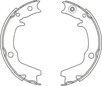 Kavo Parts BS-6417 - Jarrukenkäsarja inparts.fi