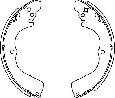 Kavo Parts BS-6425 - Jarrukenkäsarja inparts.fi