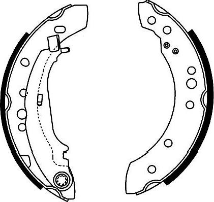 Kavo Parts BS-6420 - Jarrukenkäsarja inparts.fi